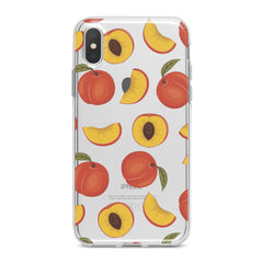 Lex Altern Peach Pattern Phone Case for your iPhone & Android phone.