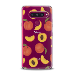 Lex Altern TPU Silicone Phone Case Peach Pattern