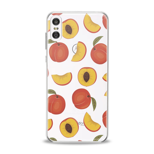 Lex Altern Peach Pattern Motorola Case