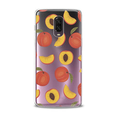 Lex Altern TPU Silicone OnePlus Case Peach Pattern