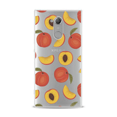 Lex Altern Peach Pattern Sony Xperia Case