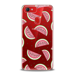 Lex Altern TPU Silicone Oppo Case Watermelon Pattern