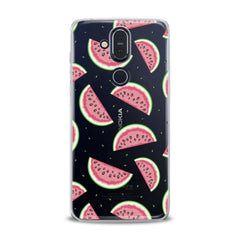 Lex Altern TPU Silicone Nokia Case Watermelon Pattern