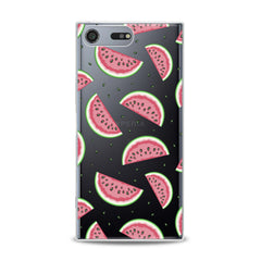 Lex Altern TPU Silicone Sony Xperia Case Watermelon Pattern