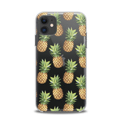 Lex Altern TPU Silicone iPhone Case Pineapple Pattern