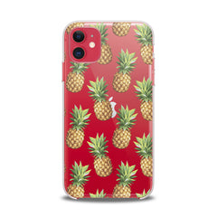 Lex Altern TPU Silicone iPhone Case Pineapple Pattern