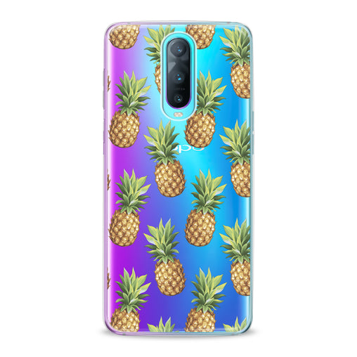 Lex Altern Pineapple Pattern Oppo Case