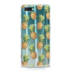 Lex Altern TPU Silicone Oppo Case Pineapple Pattern