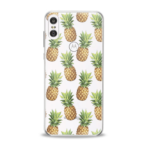 Lex Altern Pineapple Pattern Motorola Case