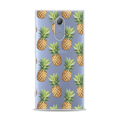 Lex Altern TPU Silicone Sony Xperia Case Pineapple Pattern