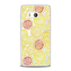Lex Altern TPU Silicone HTC Case Yellow Lemon