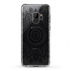Lex Altern TPU Silicone Samsung Galaxy Case Black Mandala