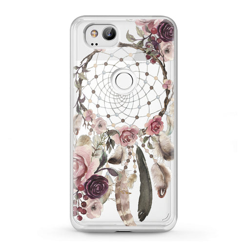 Lex Altern Google Pixel Case Floral Dreamcatcher Art