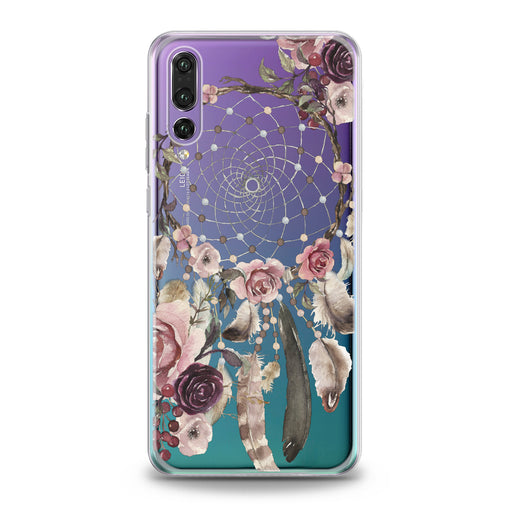 Lex Altern Floral Dreamcatcher Art Huawei Honor Case
