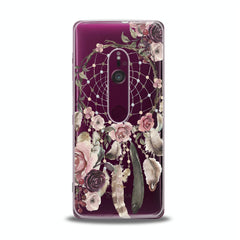 Lex Altern TPU Silicone Sony Xperia Case Floral Dreamcatcher Art