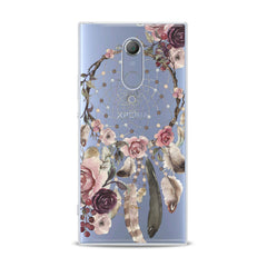 Lex Altern TPU Silicone Sony Xperia Case Floral Dreamcatcher Art