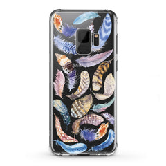 Lex Altern TPU Silicone Samsung Galaxy Case Feathers Pattern