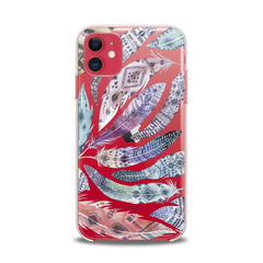 Lex Altern TPU Silicone iPhone Case Colorful Feathers