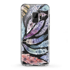 Lex Altern TPU Silicone Samsung Galaxy Case Colorful Feathers