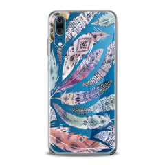 Lex Altern TPU Silicone Huawei Honor Case Colorful Feathers