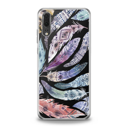 Lex Altern Colorful Feathers Huawei Honor Case