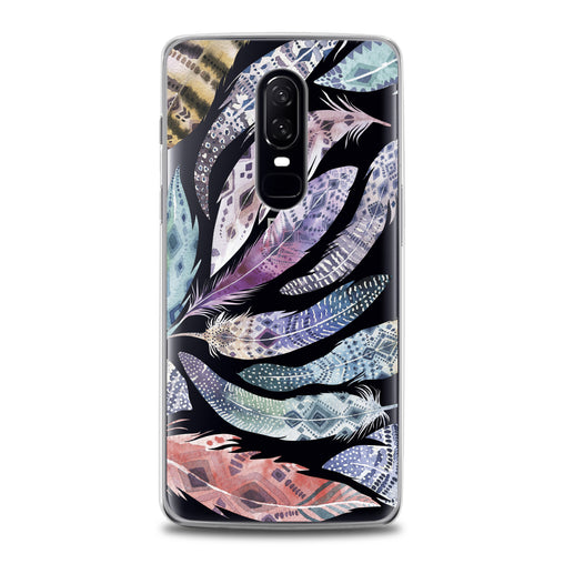 Lex Altern Colorful Feathers OnePlus Case