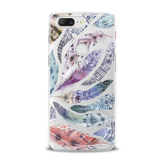 Lex Altern TPU Silicone OnePlus Case Colorful Feathers