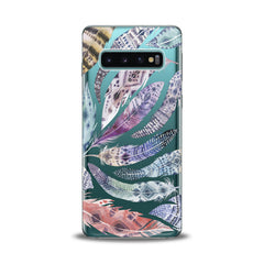 Lex Altern Colorful Feathers Samsung Galaxy Case