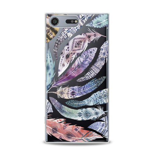 Lex Altern Colorful Feathers Sony Xperia Case