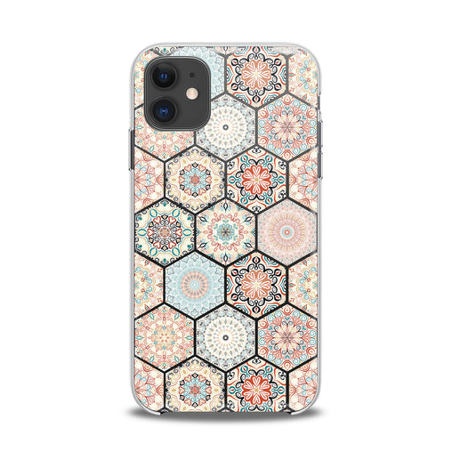 Lex Altern TPU Silicone iPhone Case Mosaic Pattern