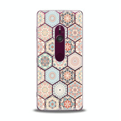 Lex Altern TPU Silicone Sony Xperia Case Mosaic Pattern