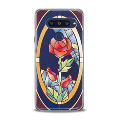 Lex Altern TPU Silicone LG Case Red Rose Art