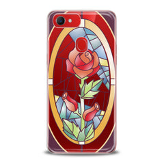 Lex Altern TPU Silicone Oppo Case Red Rose Art