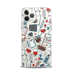 Lex Altern TPU Silicone iPhone Case Medical Pattern