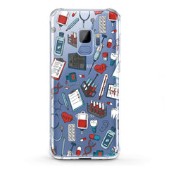 Lex Altern TPU Silicone Phone Case Medical Pattern