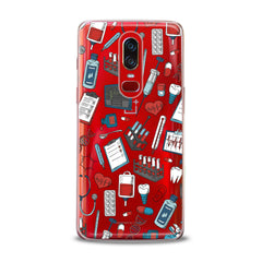 Lex Altern TPU Silicone OnePlus Case Medical Pattern