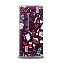 Lex Altern TPU Silicone Sony Xperia Case Medical Pattern