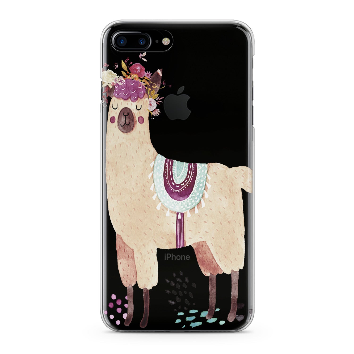 Lex Altern Pink Llama Phone Case for your iPhone & Android phone.