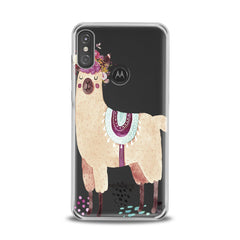 Lex Altern TPU Silicone Motorola Case Pink Llama