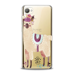 Lex Altern TPU Silicone HTC Case Pink Llama