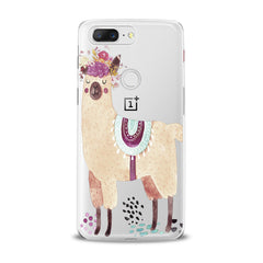 Lex Altern TPU Silicone OnePlus Case Pink Llama