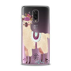 Lex Altern TPU Silicone OnePlus Case Pink Llama