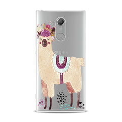 Lex Altern TPU Silicone Sony Xperia Case Pink Llama