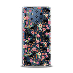Lex Altern TPU Silicone Nokia Case Basset in Flowers