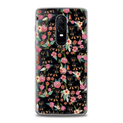 Lex Altern TPU Silicone OnePlus Case Basset in Flowers