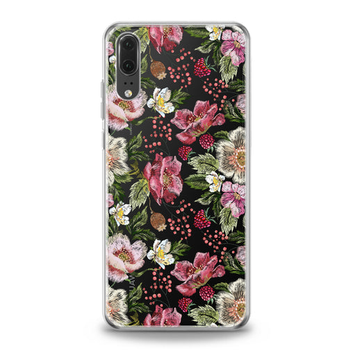 Lex Altern Pink Summer Blossom Huawei Honor Case