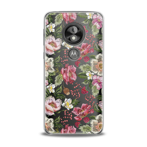 Lex Altern Pink Summer Blossom Motorola Case