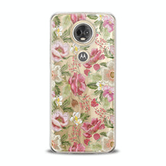 Lex Altern TPU Silicone Motorola Case Pink Summer Blossom