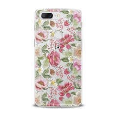 Lex Altern TPU Silicone OnePlus Case Pink Summer Blossom