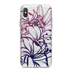 Lex Altern Contoured Lilies Phone Case for your iPhone & Android phone.